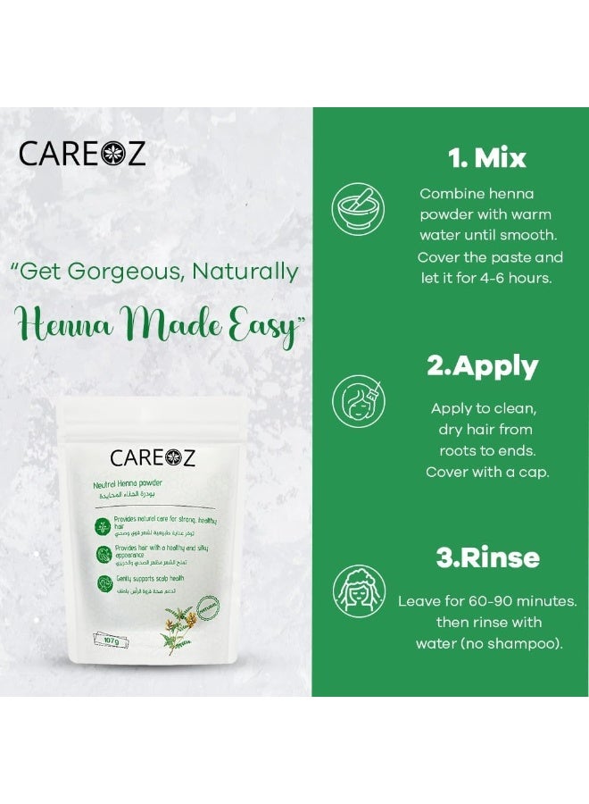 كير اوز باندل كير أوز: الحناء الطبيعية + ٣ في ١ (أملا – أريثا – شيكاكاي) - Image 4