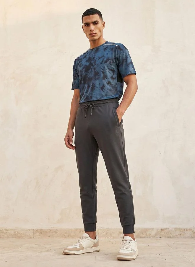 Splash Active GREY Men Drawstring Waist Joggers for Men | Best Price UAE