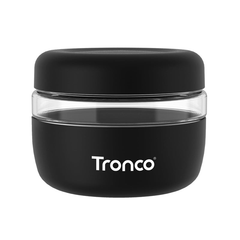 Tronco 16 oz Glass Food Storage Containers with Lids, Airtight, Leak & Spill Proof Glass Lunch Bowls for Meal Prep, Salad, Yogurt, Soup & Stew, Microwave & Dishwasher Safe, BPA-Free, Set of 1 - Image 1