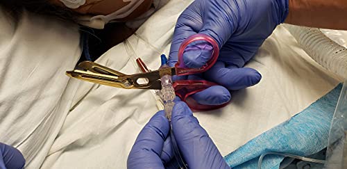 Nursingtools Hummingbird 4-in-1 Medical Scissors - Compact Pocket Size Trauma Shears for Nurses, Students, Practitioners & Medical Professionals (Hibiscus Pink) - Image 5