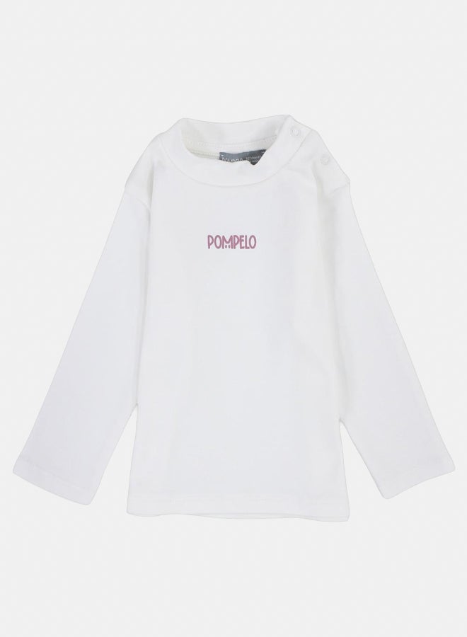 بمبيلو قميص داخلي قطني للأطفال – ياقة نصفية للاطفال - Image 1