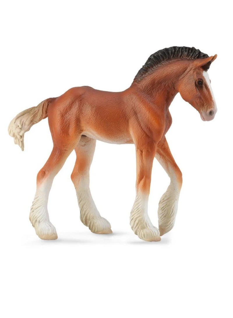 Collecta - Clydesdale Foal Bay - 88625