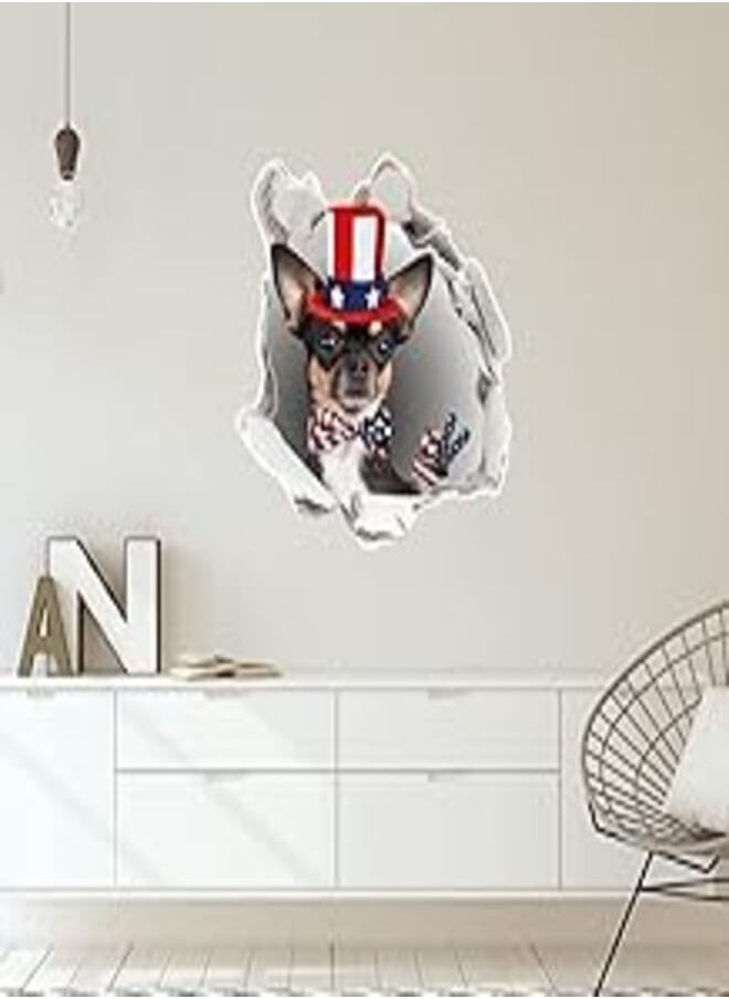 Generic kitchen decor sticker - Animals American (60x55cm) 