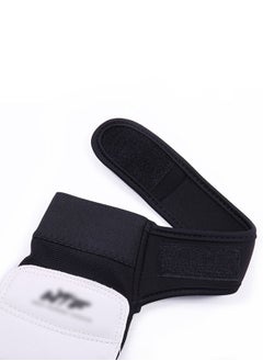 DUNISO Taekwondo Sparring Gloves Hand Foot Protectors Half Finger Value Set for Boxing Kickboxing Premium Wrist Wraps Ankle Grar Support Fit Men Women Kids Training  - Image 3