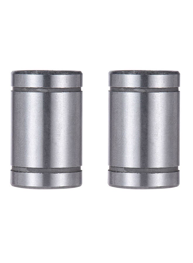 NIBEMINENT 2-Piece Linear Ball Bearing Set For RepRap i3 Anet 3D Printer Silver  - Image 1