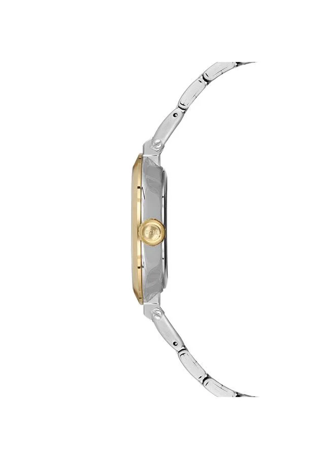 U.S. Polo Assn. Novelties 34mm Women's Watch with Green Dial & Stainless Steel Bracelet