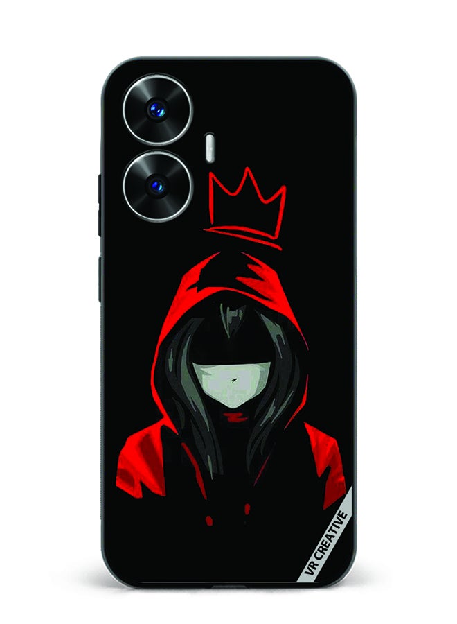 VR CREATIVE Protective Case Cover For Realme C55 Hell Girl Design Multicolour - Image 1