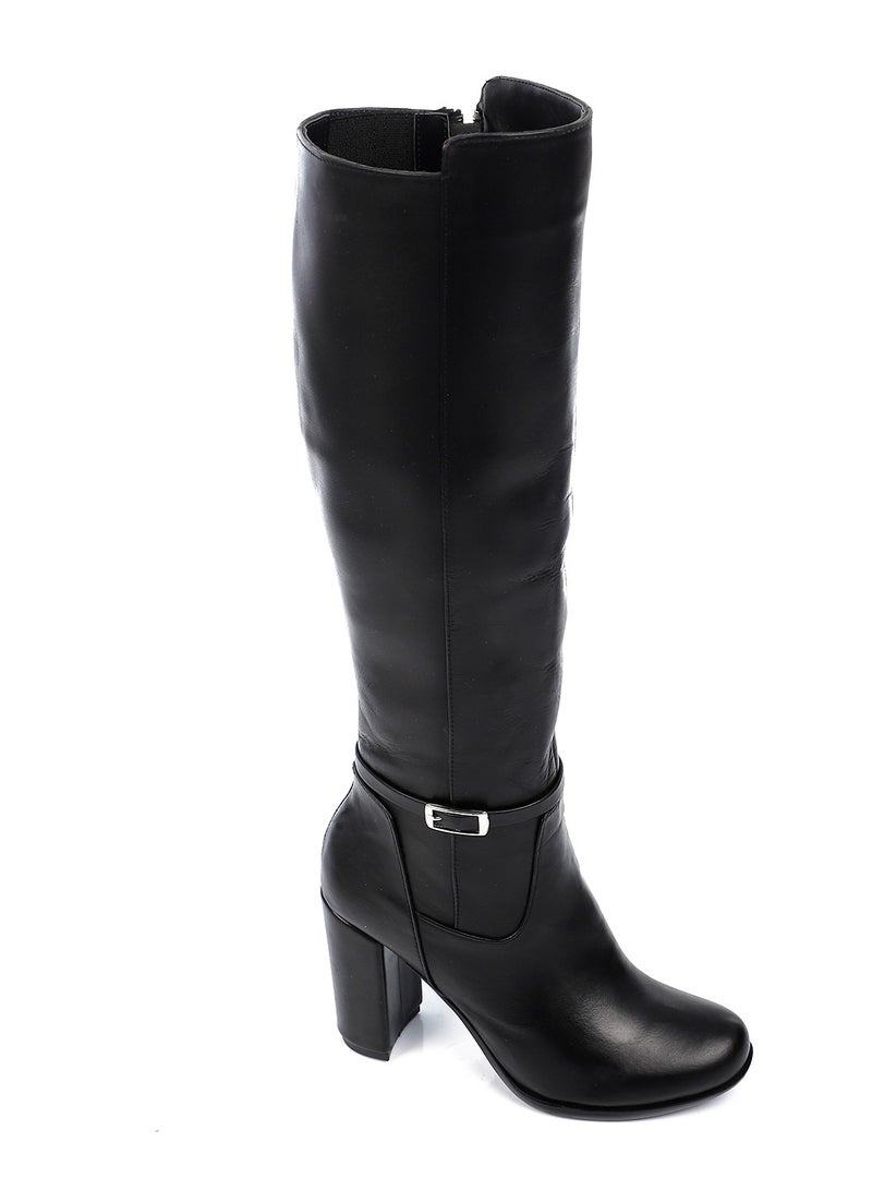 مستر.جو بوت حريمي اسود - Image 2