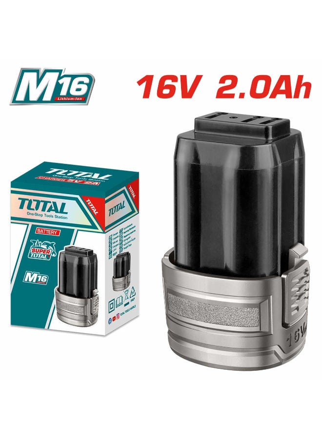 TOTAL 16 Volt 2 Amp Battery Tfbli1620