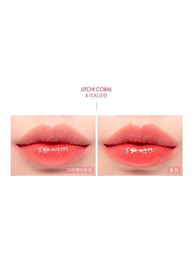 rom&nd Juicy Lasting Tint 5.3g K Beauty Lip Gloss Tint (09 LITCHI CORAL) - Image 2