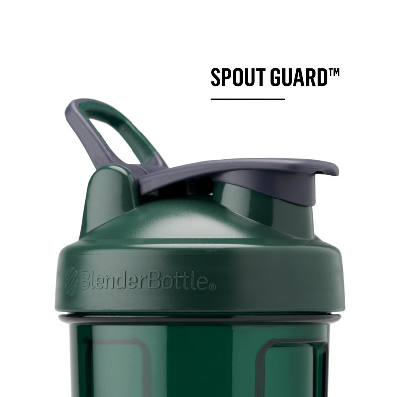 BlenderBottle زجاجة خلط بلندر بوتل برو سيريز مثالية لخلط البروتين والمكملات، سعة 24 أونصة، لون كورال كامل الألوان - Image 2