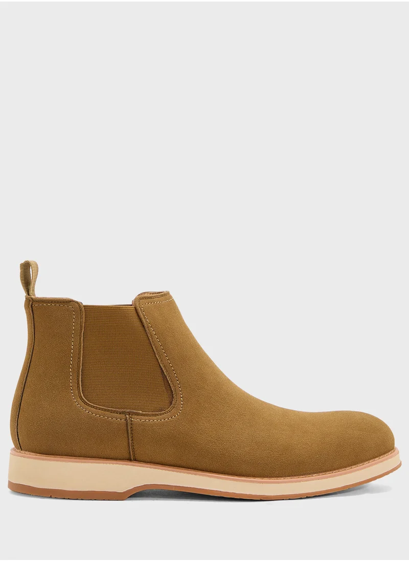 روبرت وود Suede Chelsea Boots