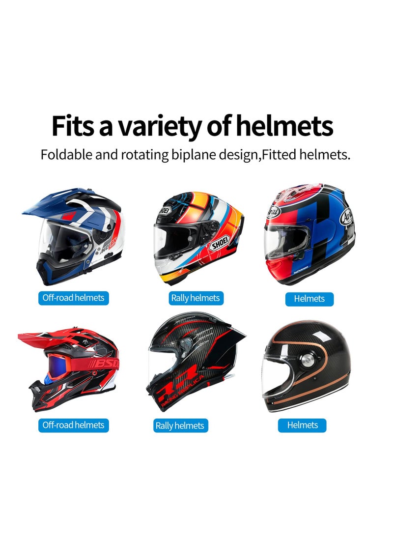 SYOSI حامل ذقن خوذة الدراجة النارية، لجوبرو، مشبك مخلب حزام الجسم يناسب معظم الخوذ، ملحقات ركوب الدراجات ذات الإطلاق السريع المستقر، لجوبرو ماكس هيرو 11 10 9 8 إنستا360 دي جي آي أوزمو أكشن بوكيت 2 - Image 5