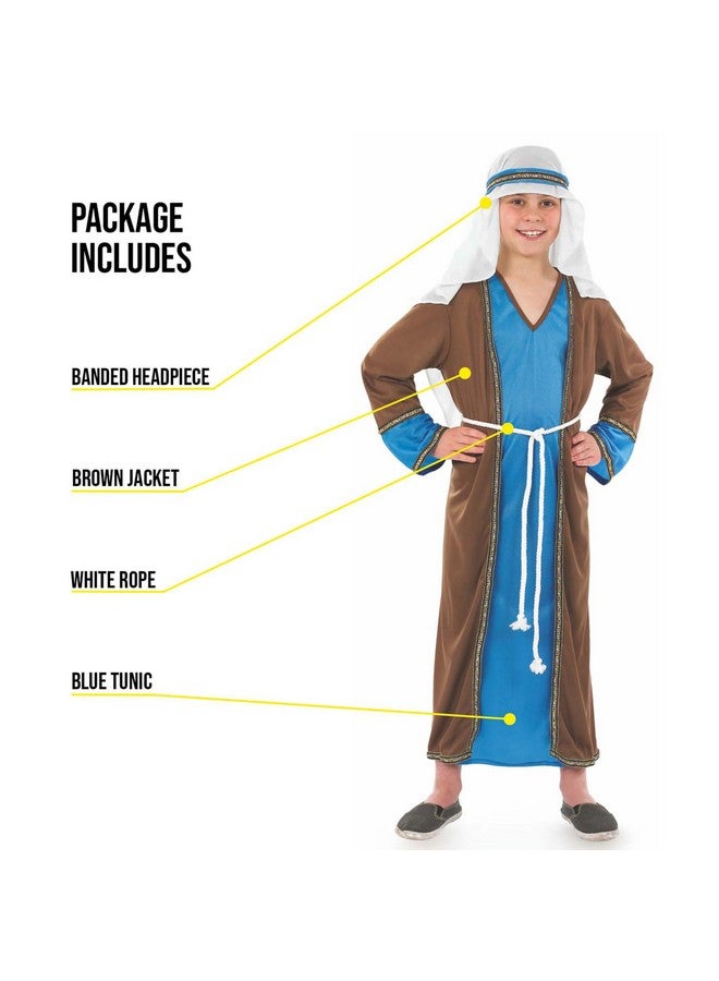 fun shack زي جوزيف للأطفال من فن شاك، زي جوزيف للأولاد، زي القديس جوزيف للأطفال، زي القديس جوزيف للأطفال، صغير - Image 2