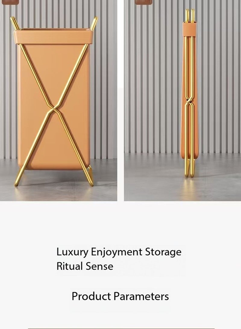 Laundry Basket Stylish Clothes Storage Box Dust and Waterproof Portable Laundry Bag - Image 5