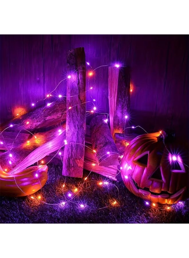 Solar Powered LED String Lights, LED Waterproof Outdoor Fairy Lights for Garden, Patio, Balcony, Ramadan & Party Decorations (Warm White, White, Multicolor, 8 Modes) - Image 2