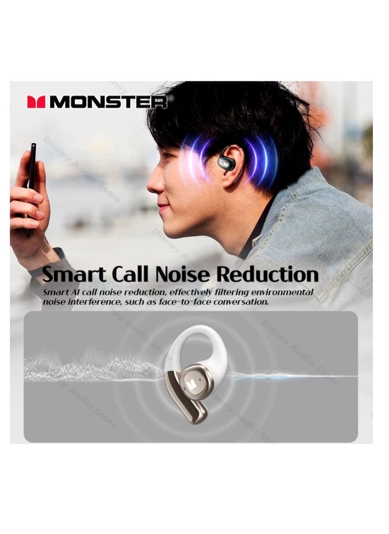 Monster Open AC311 Bloetet 5.4 Earphones Ipx5 Waterproof Wireless Earphones Island Noise Reduction Earphones with Microphone  - Image 4