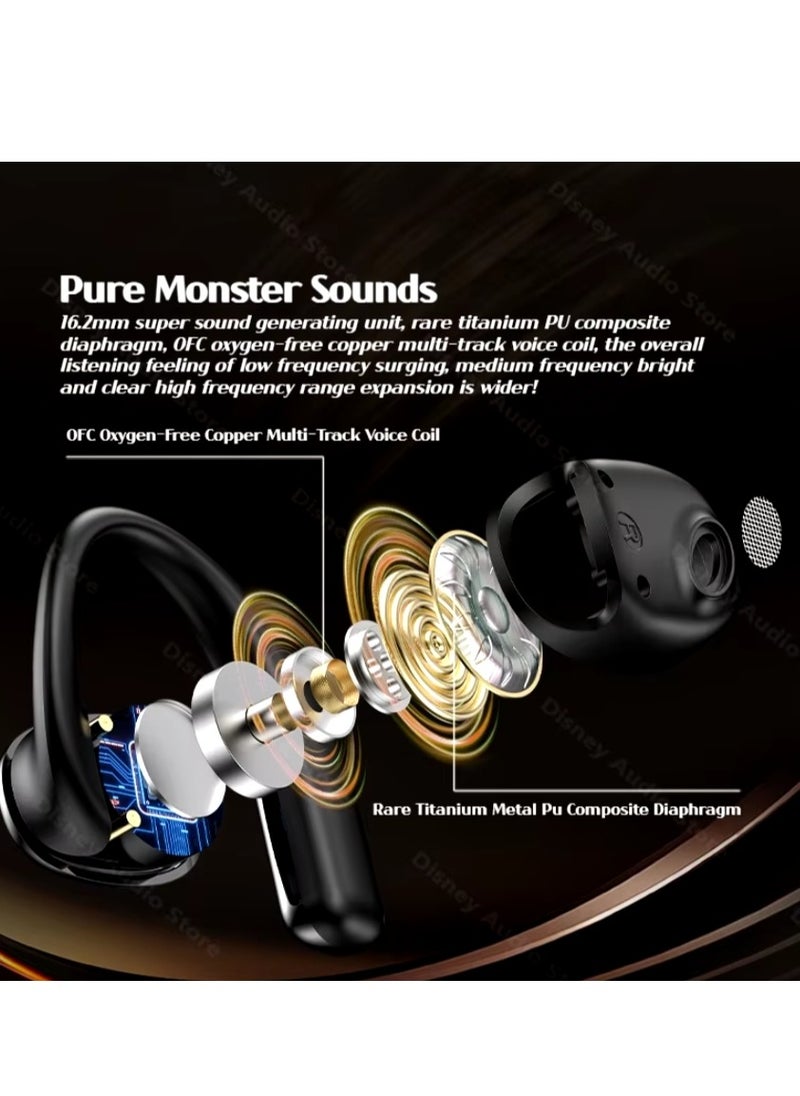 Monster Open AC311 Bloetet 5.4 Earphones Ipx5 Waterproof Wireless Earphones Island Noise Reduction Earphones with Microphone  - Image 5