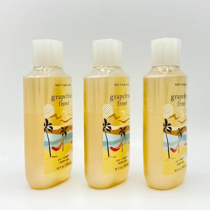 Grapefruit Frose Bath Body 3Piece Bundle Set of Three 10Ounce Shower Gels - Image 4