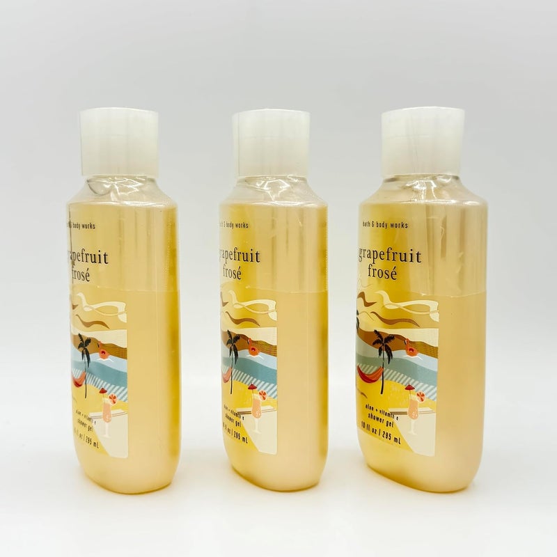 Grapefruit Frose Bath Body 3Piece Bundle Set of Three 10Ounce Shower Gels - Image 3