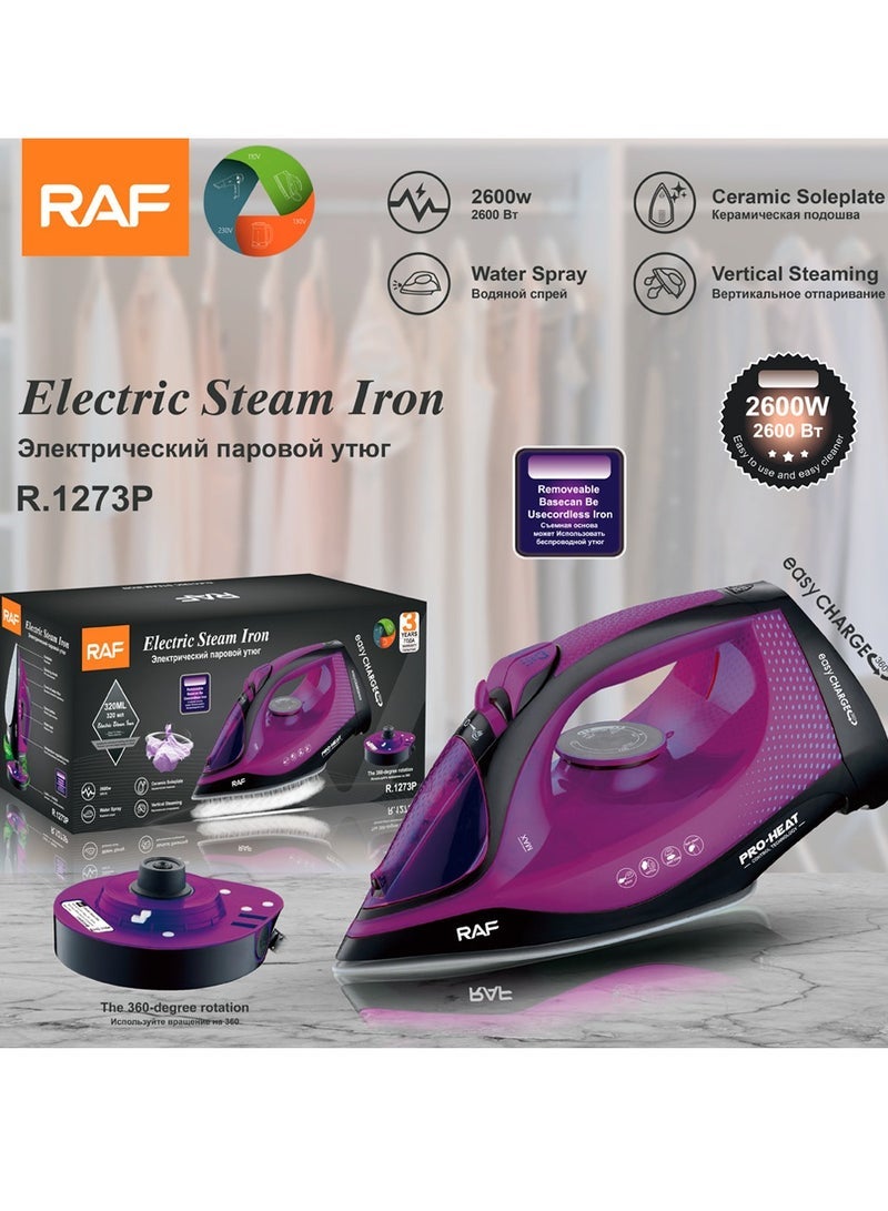 آر إيه أف مكواة بخار منزلية محمولة، ماكينة كي صغيرة محمولة - Image 2