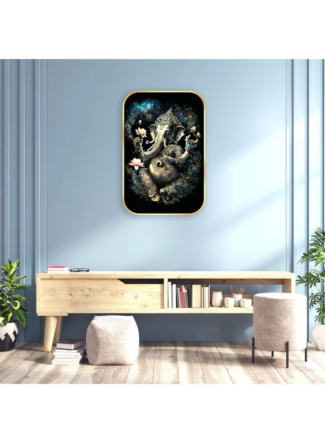 Indianara Modern Art Painting With Frame 18 Inches X 12 Inches (Style 5) - Image 4
