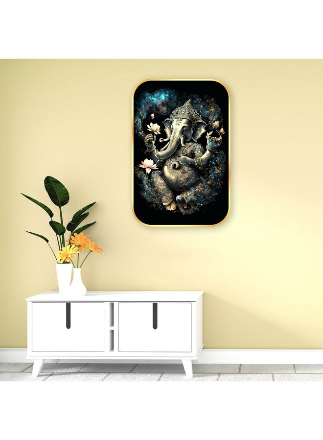 Indianara Modern Art Painting With Frame 18 Inches X 12 Inches (Style 5) - Image 3