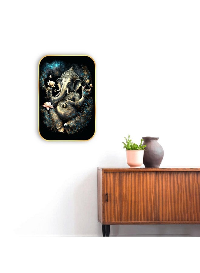 Indianara Modern Art Painting With Frame 18 Inches X 12 Inches (Style 5) - Image 2