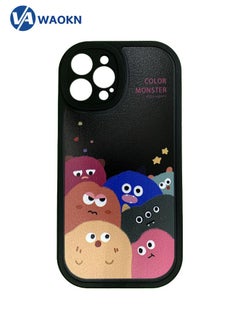 Cute Monster Case for iPhone 13 Pro Max Cute Cartoon Lovely Soft Silicone Case Little Monster Creative Character Kids Teens Girls Women Shockproof Case for iPhone 13 Pro Max
