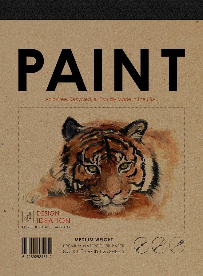 Design Ideation Watercolor : Multi-Media Paper Watercolor Pad for Pencil, Ink, Marker and Watercolor Paints. Great for Art, Design and Education. (1 Pad) - Image 1