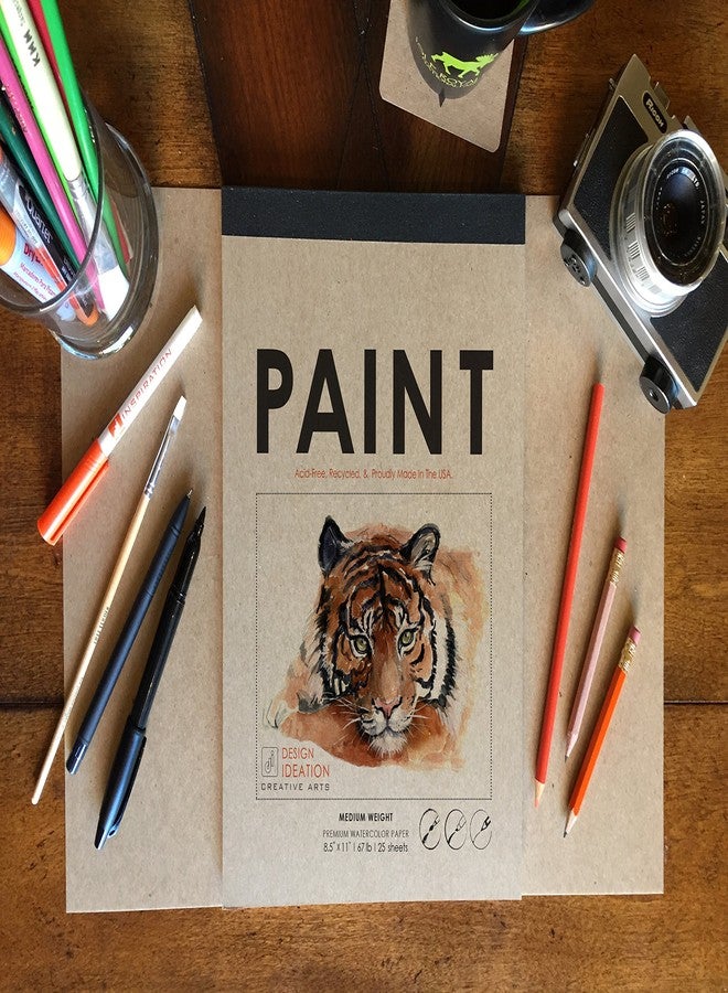 Design Ideation Watercolor : Multi-Media Paper Watercolor Pad for Pencil, Ink, Marker and Watercolor Paints. Great for Art, Design and Education. (1 Pad) - Image 2