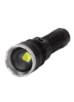 GEEPAS Rechargeable LED Flashlight 20W| 2500 Lumens Output Perfect for Indoor and Outdoor Use| 5000 mAh Battery 10 Hours Continuous Working C-type charging with Aluminum Housing, Lithium Battery and 1000 M Distance Covering GFL51000 Black  - Image 3