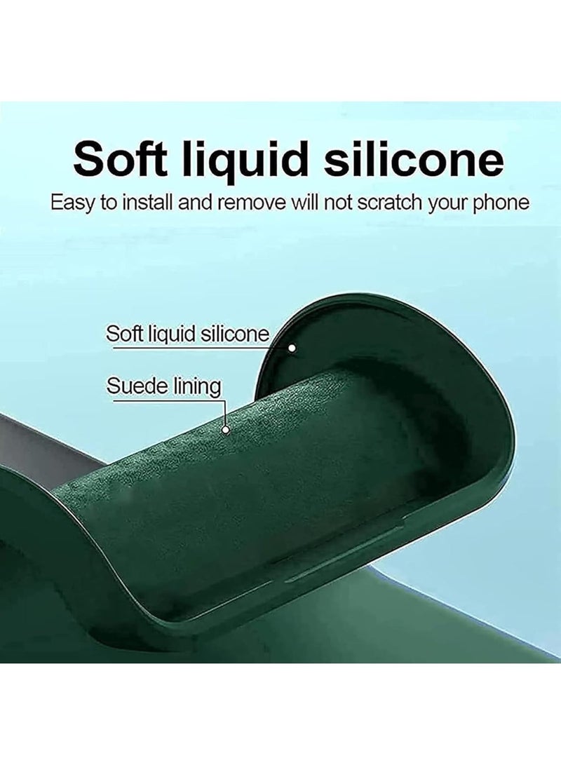 جراب سيليكون لهاتف آيفون 17 برو، غطاء ناعم، نحيف، مصنوع من مادة TPU، بلمسة نهائية غير لامعة، لون موحد، غطاء أملس، حماية كاملة للجسم ضد الصدمات - Image 4