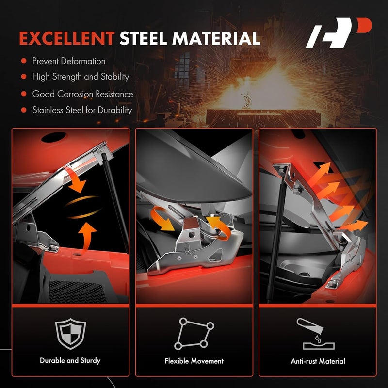 Hood Hinges for Hyundai Tucson 2022-2023 - Image 4