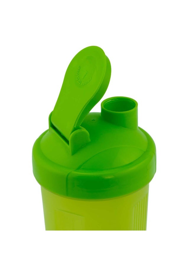 Trueware Tornado Gym Shaker - Protein Shake Mixer with Leak-Proof Design | Food grade Plastic | BPA-Free 700ml Capacity | Ideal Workout Blender for Fitness Lovers | Sports Bottle with Easy-Grip Lid for Smoothies and Protein Shakes"|  Set of 2 - Image 3