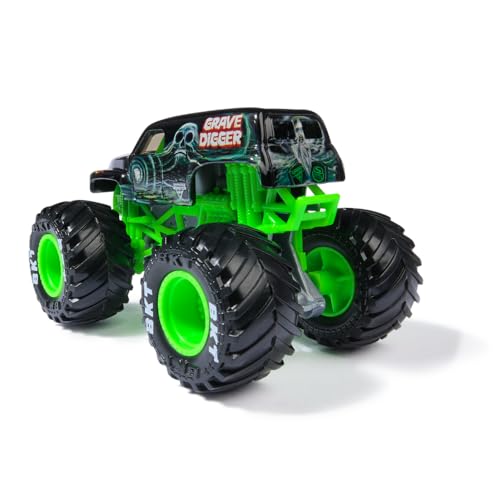 Monster Jam 2024 Series 37 Diecast 1:64 Scale Monster Truck Grave Digger Legacy Trucks - Image 3