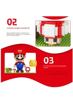 Y&D Super Mario Bros Building Bricks Set DIY Block Building Set Classic Mini Building Bricks  Assembling Building Blocks Suitable  - Image 5