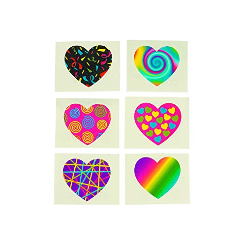 Fun Express Funky Heart Tattoos (72 pieces) - Image 3