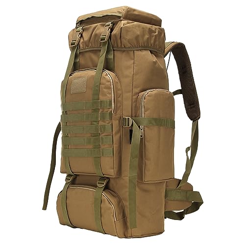 King'sGuard 70L Camping Hiking Backpack Tactical Backpack Military Molle Rucksack Backpack for Outdoor - Image 1