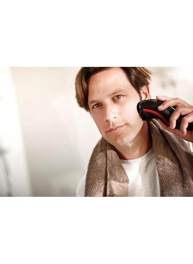 Philips S1310 Series 1000 Dry Electric Shaver with Cleaning Brush, CloseCut blade system, 4-direction flex heads - Image 5