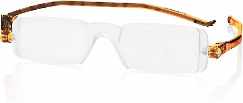 NANNINI - 7523 Compact One Optics 2.5 Tortoise Temples Reading Glass - Image 2