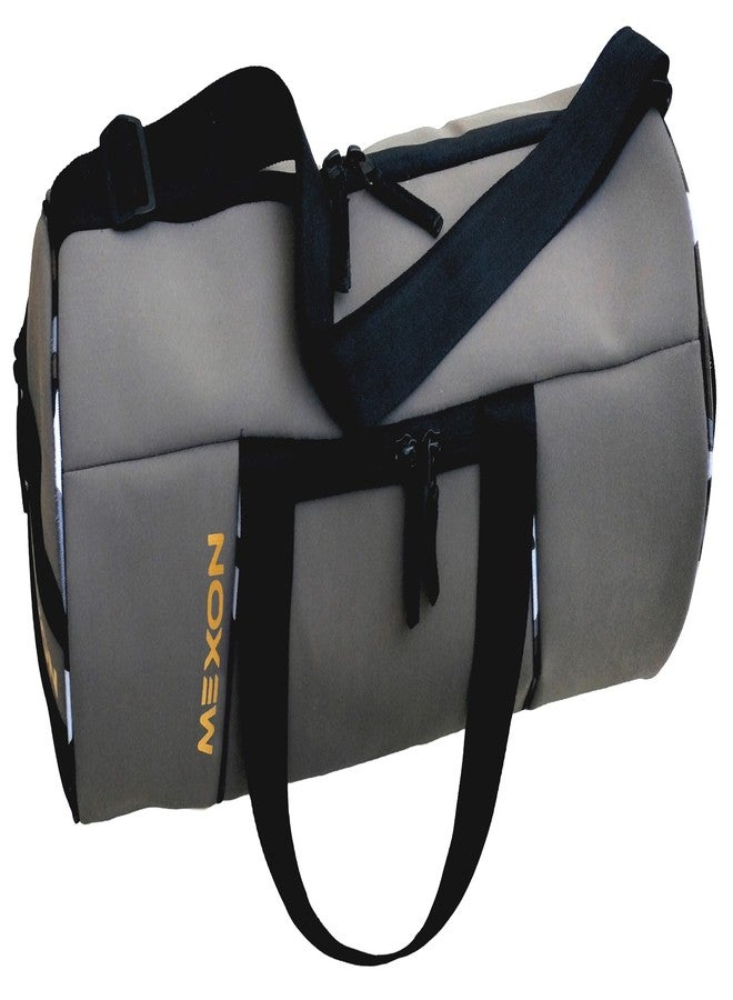 MEXON Premium Duffle/Shoulder/Gym Bag for Men & Women with Separate Shoe Compartment || Adjustable || Travel Bag || Multi-Purpose (Grey) - Image 1