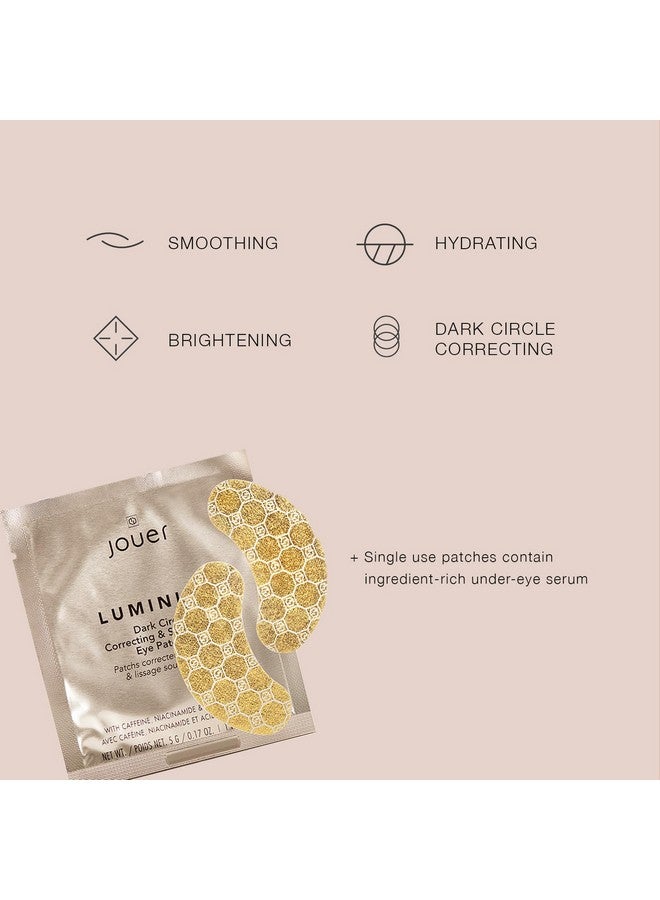 جوير رقعات تصحيح وتنعيم الهالات السوداء للعين من رقعات الكافيين للعين للهالات السوداء والانتفاخات تحت رقعات قناع العين للتجاعيد - Image 3