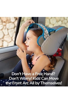 DMG TECH Adjustable Cotton Car Head Support for Kids - Sleep Aid Belt & Neck Support for Baby Toddler Safety Seat, Head Protector Strap for Travel and Long Drives  - Image 4