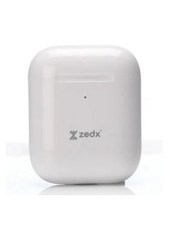 zedx ZEDX Zeepods Elite 360X True Wireless Earphones with Powerful Bass and ENC Noise Cancellation, TWS Bluetooth, Clear Calls, and Premium Sound, White  - Image 3
