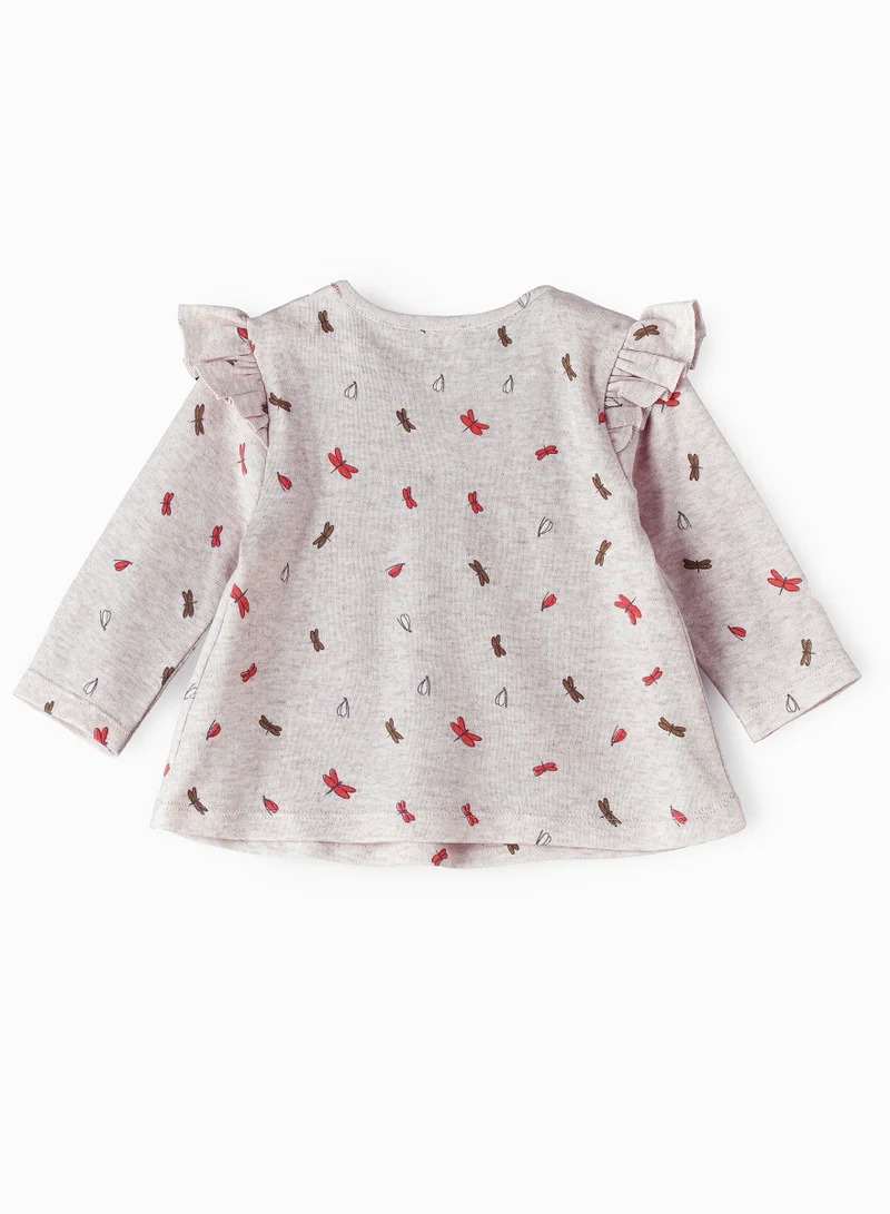 Jelliene Cozy Knit Long Sleeve T-Shirt for Girls