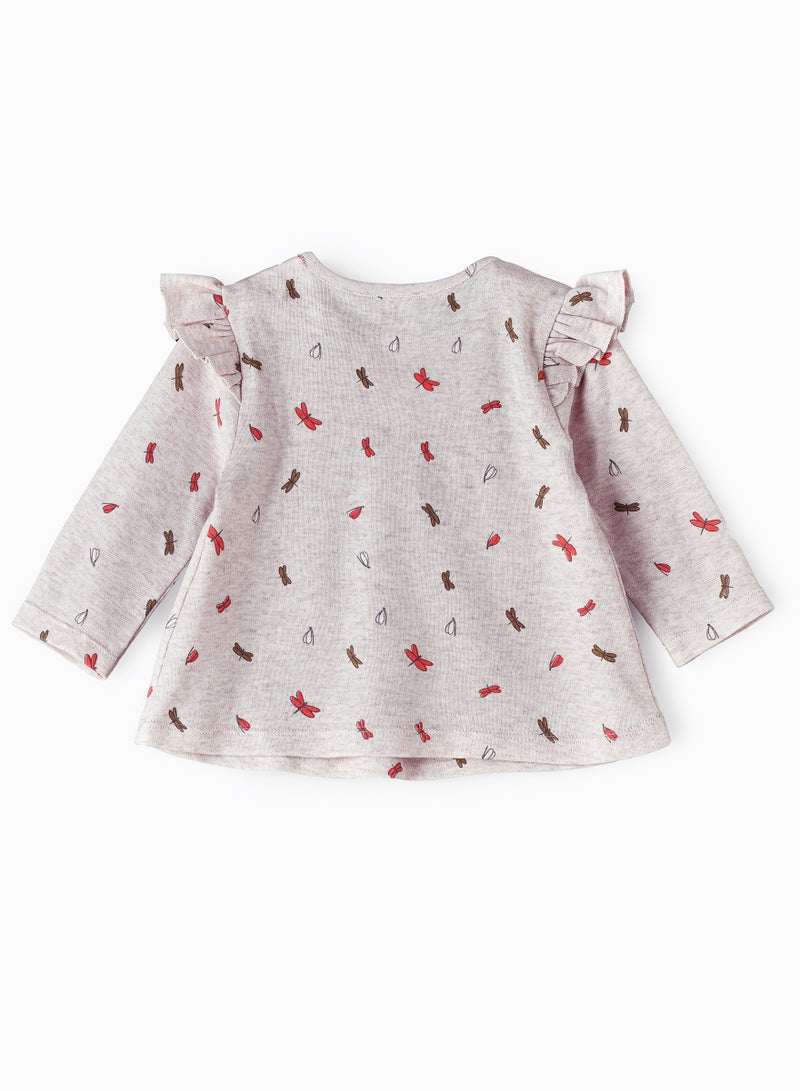 Jelliene Cozy Knit Long Sleeve T-Shirt for Girls - Image 2