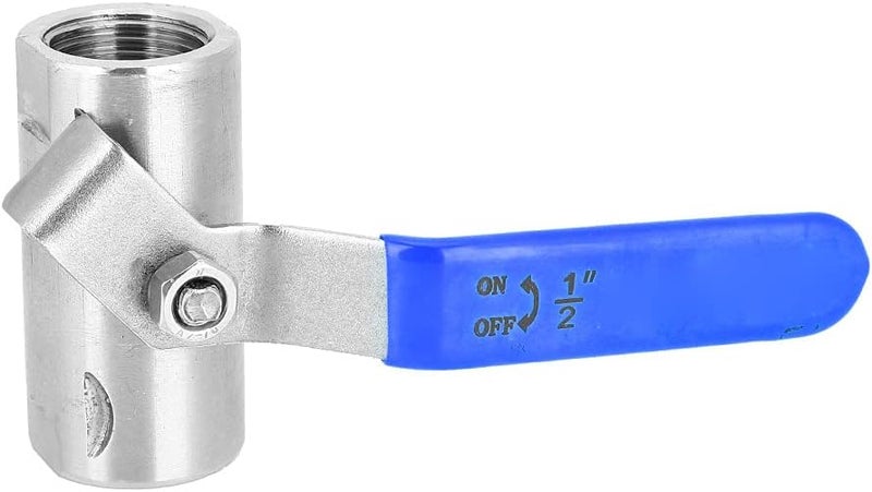 Wide Ball Valve Threaded Semi - Steel 201 Stainless Steel, DN15 DN20 DN25 Options - Durable Floating Ball Valve, Alkali, Manual Control for Industrial Water Use (DN15 1/2") - Image 4