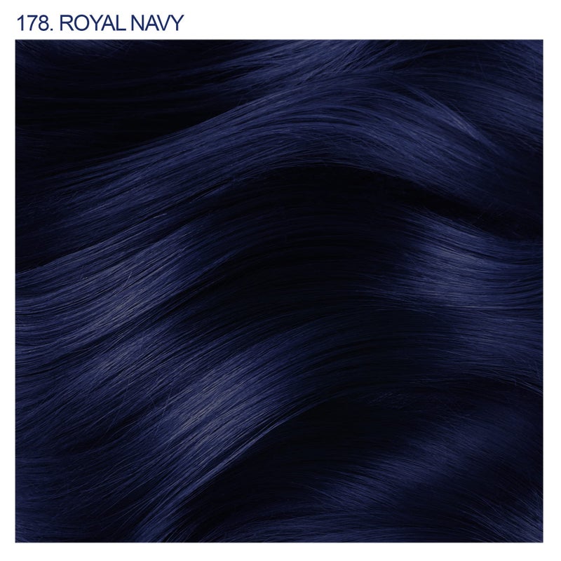 Adore Semi Permanent Hair Color (178 Royal Navy) | Vegan & Cruelty-Free Blue Hair Dye | No Ammonia, No Peroxide, No Alcohol | 4 Fl Oz (Pack of 1) - Image 2