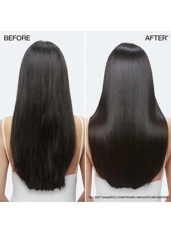 Redken All Soft Shampoo | Moisturizes and Deeply Hydrates| Softens, Smooths, and Adds Shine| Nourishing Shampoo for Dry Hair | Safe for Color-Treated Hair | With Argan Oil - Image 4